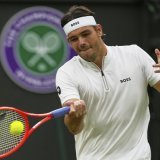 Taylor Fritz figure pour la 3e fois en quart de finale à Wimbledon KEYSTONE/AP/Joanna Chan